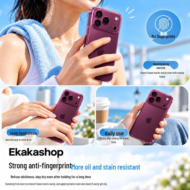 Ekakashop Ultra-Thin Matte Protective Case for iPhone 18 Series