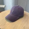 Year Small Letter Embroidered Soft Top Baseball Cap Children TH Home Thin Breathable Face Small Simple Couple Cap