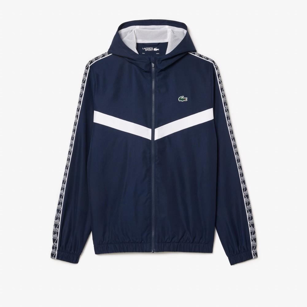 [lacoste] Men's Monogram Pattern Windbreaker BH2538-54N525