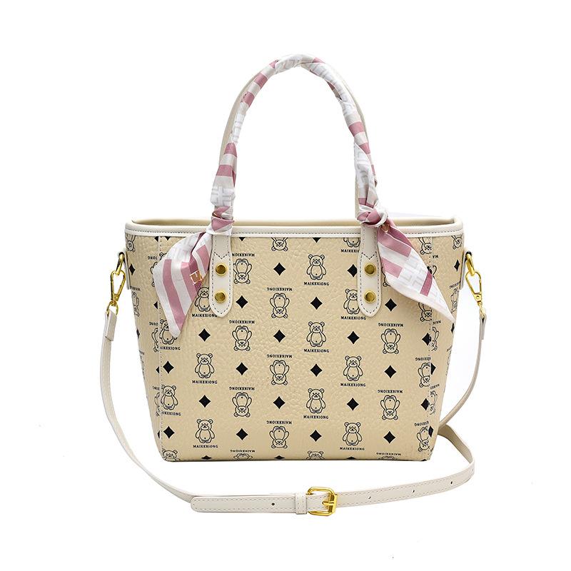 Printed Princess Diana bag 2025 new tote bag versatile cute shoulder bag women's bag light luxury messenger handbag