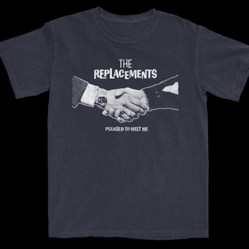 The Replacements band Pleased to meet you black T-shirt Unisex S-5Xl TA5520 Unisex T-Shirt XXXXL