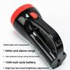 Super Bright LED Searchlight-High Power Handheld Spotlight with Long Throw Tactical Lighting for Patrol Flood Control & Camping