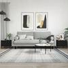  Coffee Tables, 2 Pcs, Black, 50x50x40 Cm