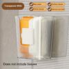 Simple Wall Mounted Tissue Box Tissue Storage Case Tissue Dispenser Box For Kitchen Hanging Tissue Box Bathroom Supplies