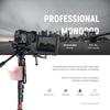 NEEWER GM76 Professional Camera Monopod with 179cm Telescopic Portable Aluminum Travel Monopod with Pan and Fluid Head and Detachable Tripod Base for