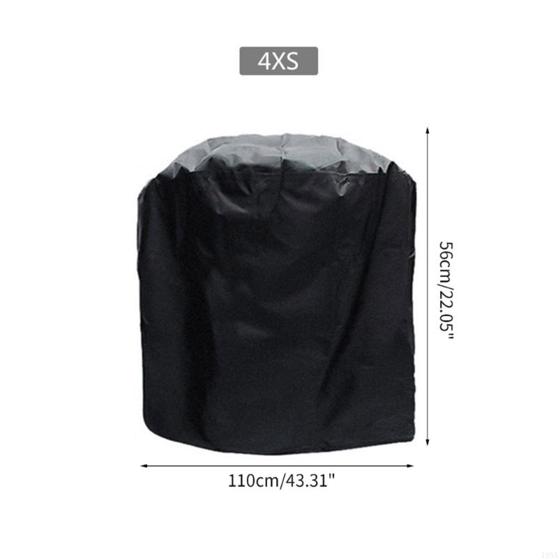 Waterproof BBQ Cover Grill Cover Anti Dust Rain Cap Barbecue Protective Supplies