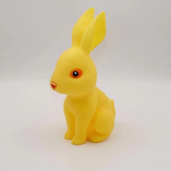 Schreiendes Kaninchen Quietschespielzeug mit realistischem Geräusch Weiches TPR Fidget zur Stressbewältigung Streiche Süßes tierförmiges Dekompressions-Gadget für Kinder Erwachsene