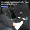 SUD2   Car Seat Anti Kick Protective Mat Leather Full Cover For Mercedes Benz AMG A C E Class W201 W210 W108 W204 W205 W203 W211 W124
