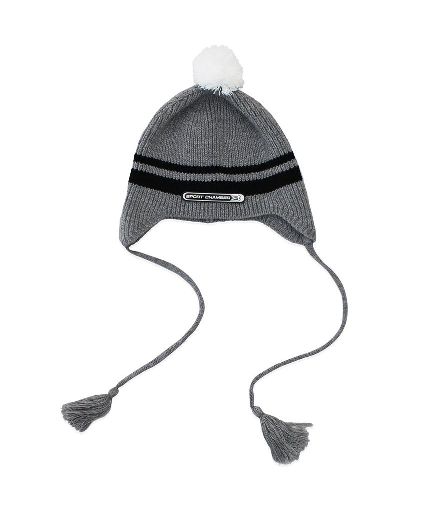 SPORT CHAMBER Sc Root Earflap Beanie (Gray)