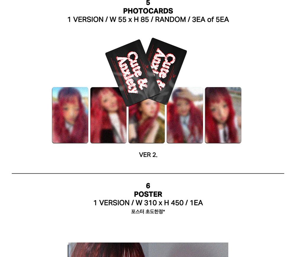 Yves [Cute & Anxiety] 5th EP ALBUM