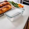 GLASS CAKE FORM HEAT-RESISTANT BAKING FORM 27x14x7.3cm