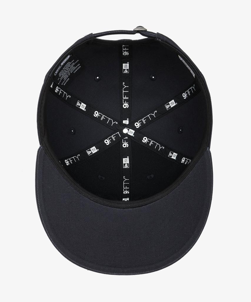 NEW ERA Mlb Cooperstown New York Yankees Big Logo Retro Crown Strapback Navy