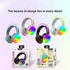 Head-mounted Colorful Bluetooth Headset Long Battery Life Heavy Bass Colorful Sports Game