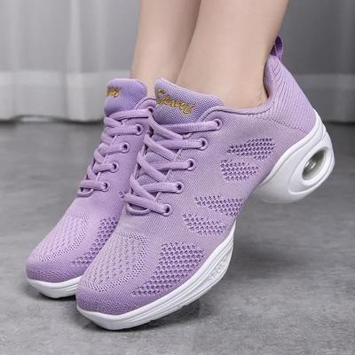 Mode Femmes Baskets Maille Respirante Décontractées Plates Lacets Chaussures Vulcanisées Zapatos De Mujer Dames Mode Légères Baskets Douces