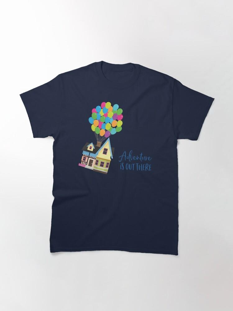Up Adventure is Out There - Colorful Balloon House from Pixar's Up Classic T-Shirt