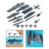 Naval Ship Model Set with Helicopter - Great for All Ages