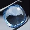 Natural Blue Sapphire Loose Gemstone Square Cushion Cut 11.35 Ct September Birthday Birthstone