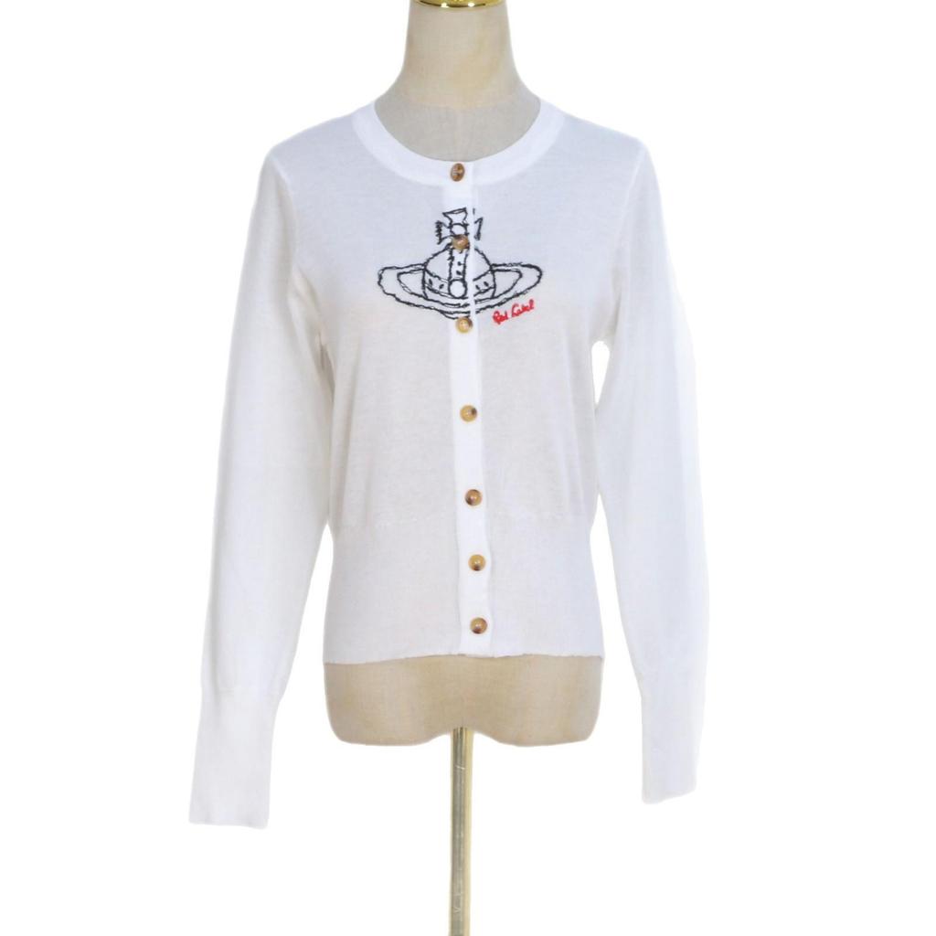 Women's Saturn Embroidery Slim Fit Long Sleeve Linen Cardigan - Versatile Spring/Autumn Knitwear