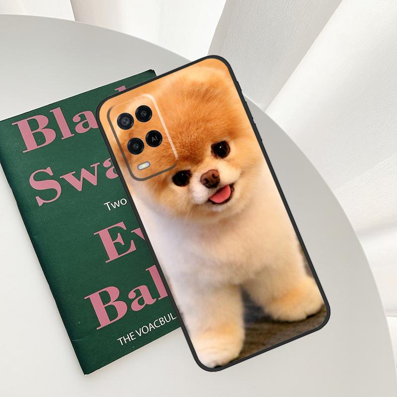Pomeranian Dog Case For Oppo A96 A76 A16 A15 A17 A52 A72 A54S A57S A58 A78 A98 A57 A77 A54 A74 A94 Cover