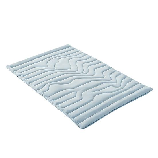 Dog Cooling Mat, Breathable Dog Cooling Pad, Portable Dog Cool Bed, Machine Washable Pet Mat for Floor Crate Couch S синий