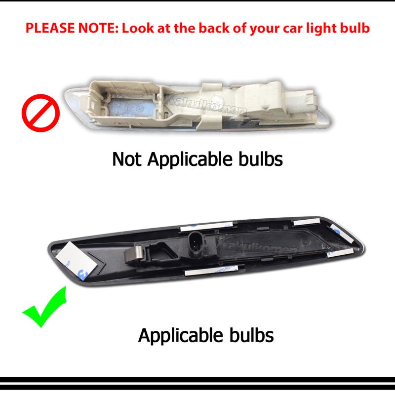 Dynamic Amber 12V LED Side Marker Lights Turn Signal Lamp For BMW 1 3 5 Series F30 E90 E91 E92 E93 E46 E60 E61 Style