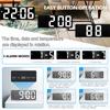 Dual Alarm Voice Control Digital Alarm Clock Adjustable Desktop Clock  Living Room