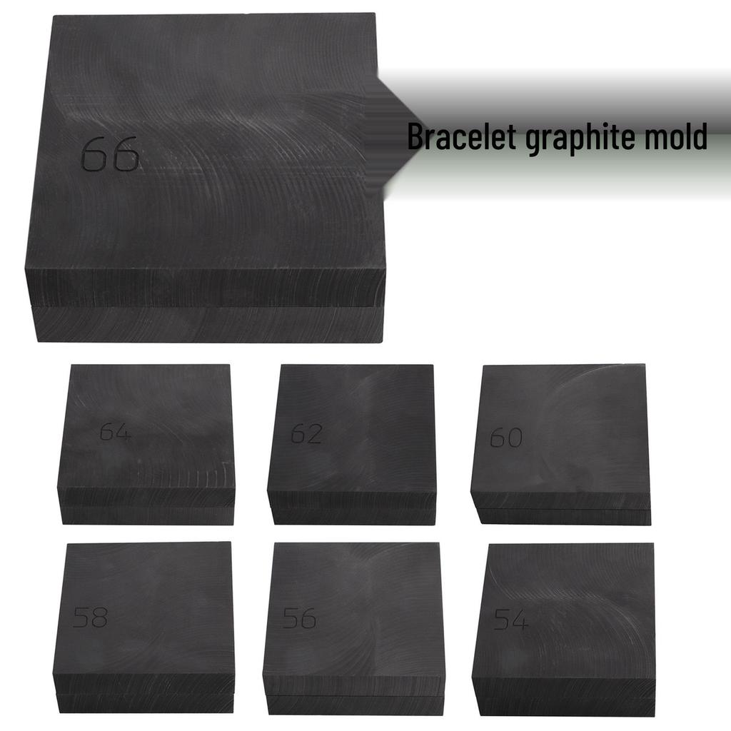 Graphite Oil Groove Mold for Gold & Silver Bracelet Casting and Melting Jewelry Tools