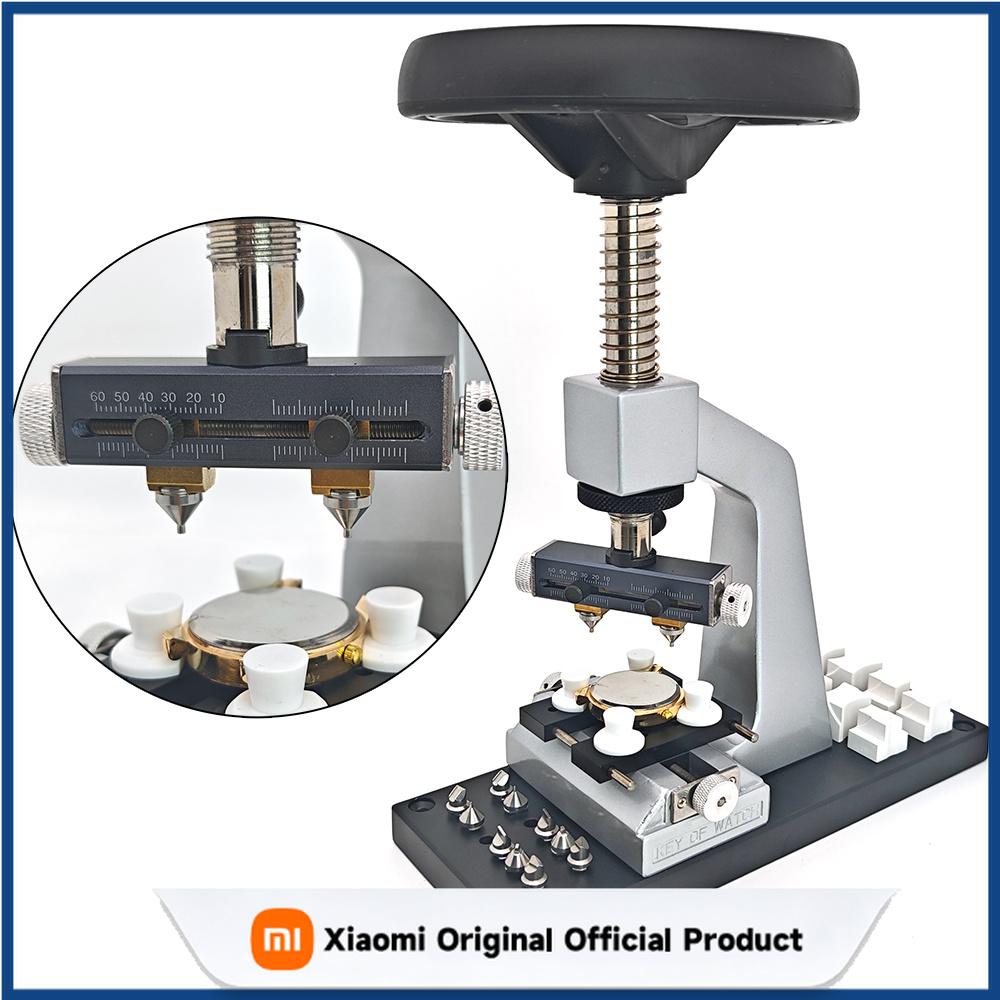 Xiaomi 5700# High Quality Bench Watch Back Case Cover Opener With Base +6 Dies Watchmaker Watch Repair Tool Kits for Screw Watch Opener