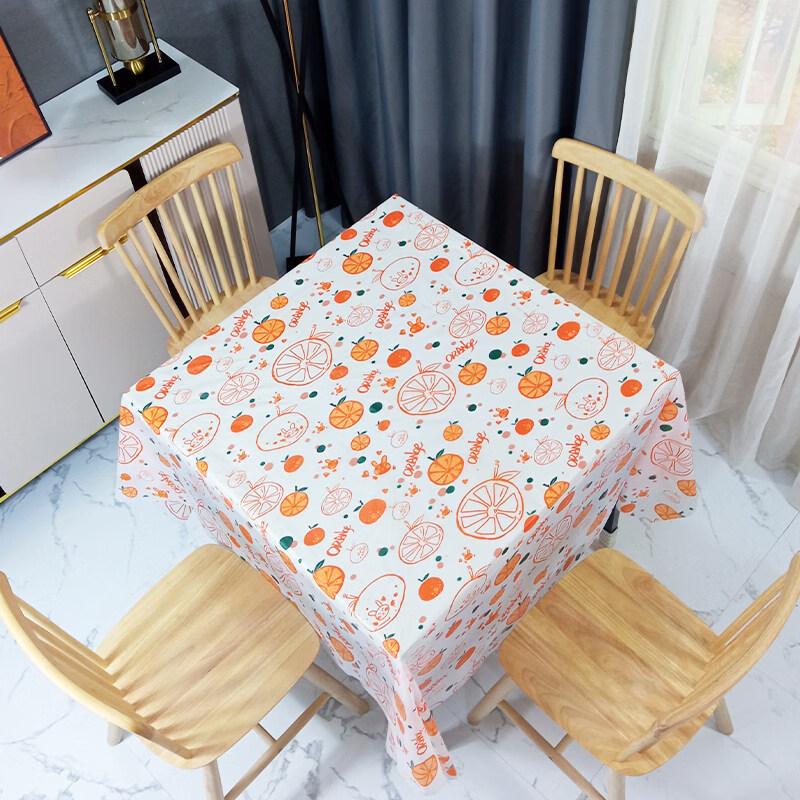 ZISIZ Wishes Come True Disposable Plastic Tablecloth