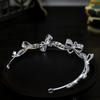 Koreanischer Stil Schlicht Klein Frisch Exquisit Schleife Braut Hochzeitskrone Tiara Krone Tiara Haarschmuck