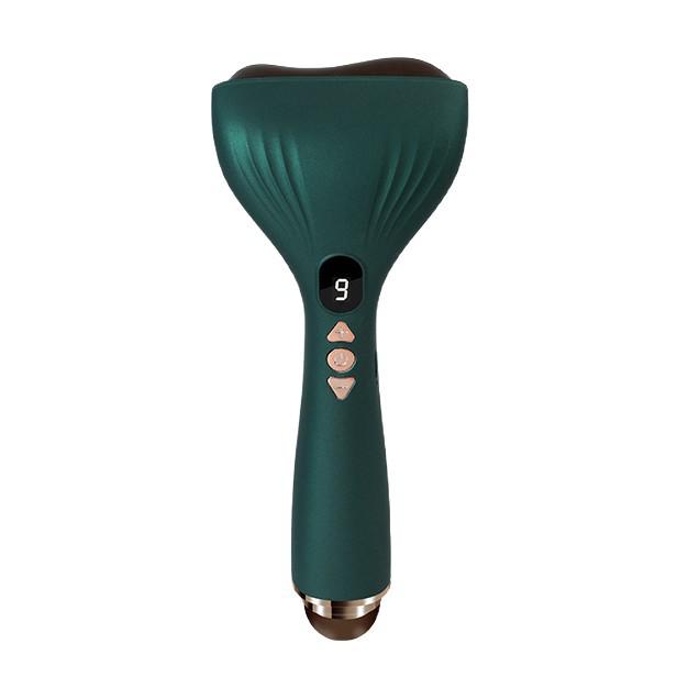 Lightweight Portable Electric Gua Sha Board with Bian Stone Vibration & Heating for Massage