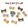 30pcs/lot 7*12mm Metal Spring Beads Caps Funnel Shape Spacer End Caps Cconnector Stoppers For DIY Jewelry Makings Accessories