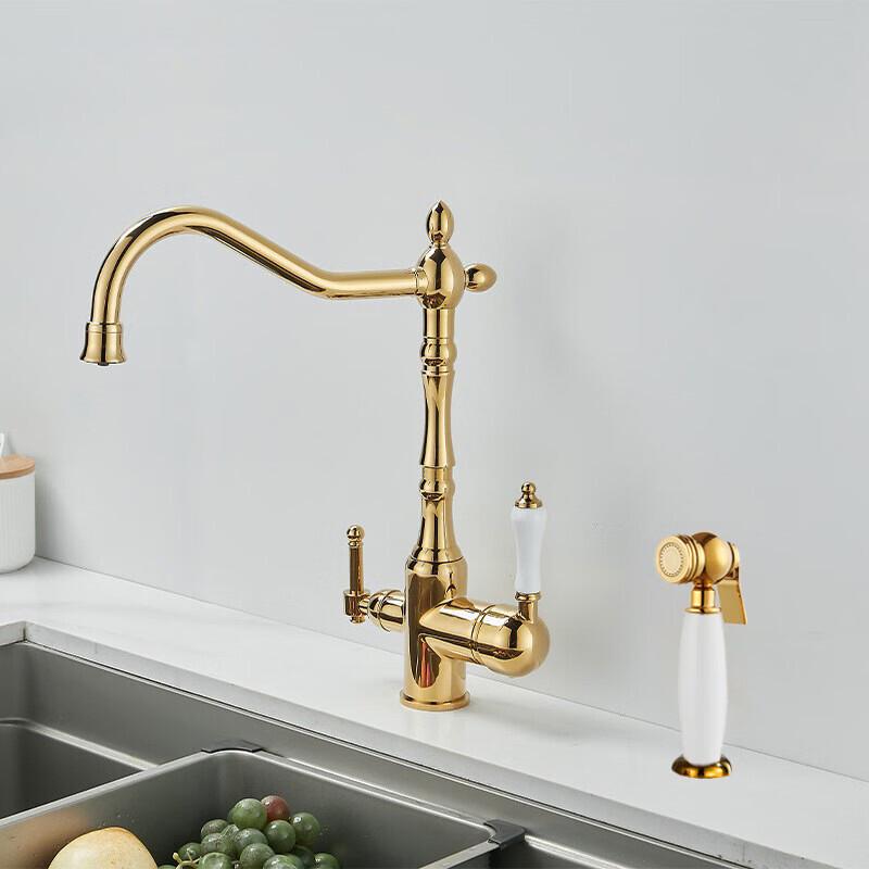 TLXT 3-in-1 Pure Water Kitchen Faucet