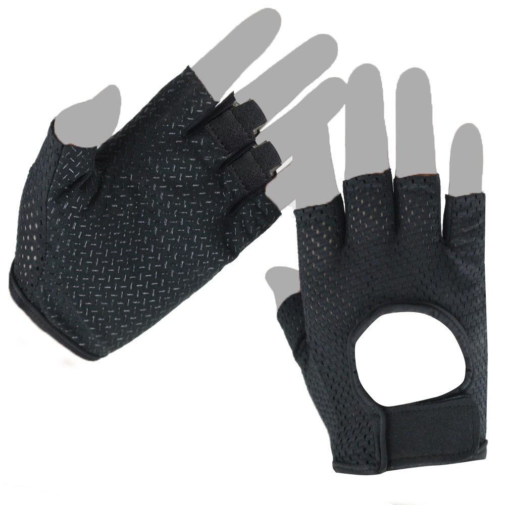 Fitness Half-finger Gloves, Women's Thin Yoga, Sports Equipment Training, Leaking Hands, Cocooning, Non-slip Horizontal Bar Gloves