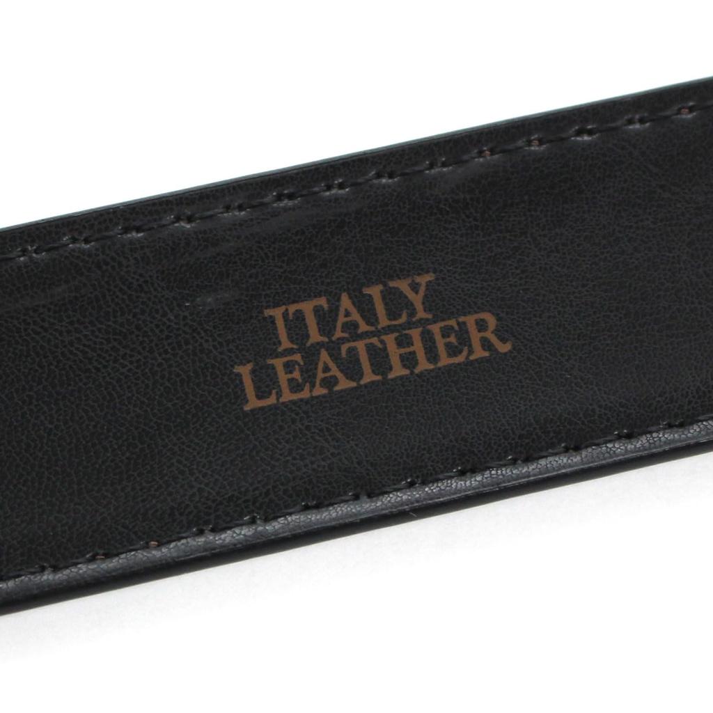 [HAWARD] Italian Leather Belt for Men (One Size Fits All, Brown)
