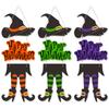 Halloween, Witch Leg Decoration Tags, Ghost Themed Parties, Carnival Door Tags, Witch Decorations, Party Decorations