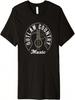 Outlaw Country Music Guitar Outline Premium T-Shirt