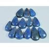 273Cts. Natural Blue Apatite Pear Shape Cabochon Loose Gemstone 13Pcs Lot C-2019