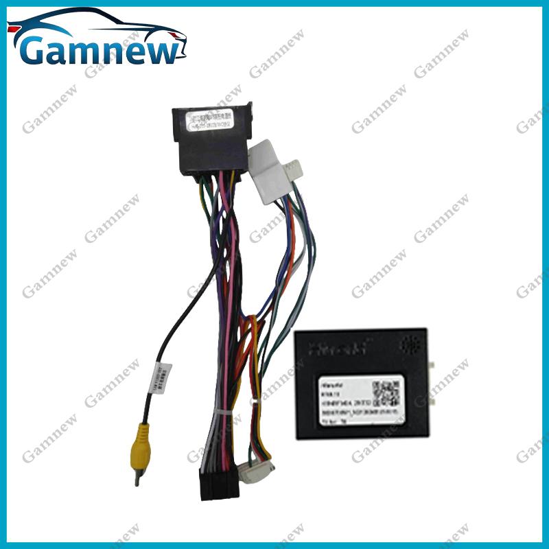 9 Inch Car Frame Fascia Adapter Canbus Box Android Radio Audio Panel Kit For JAC REFINE M3 2015-2017
