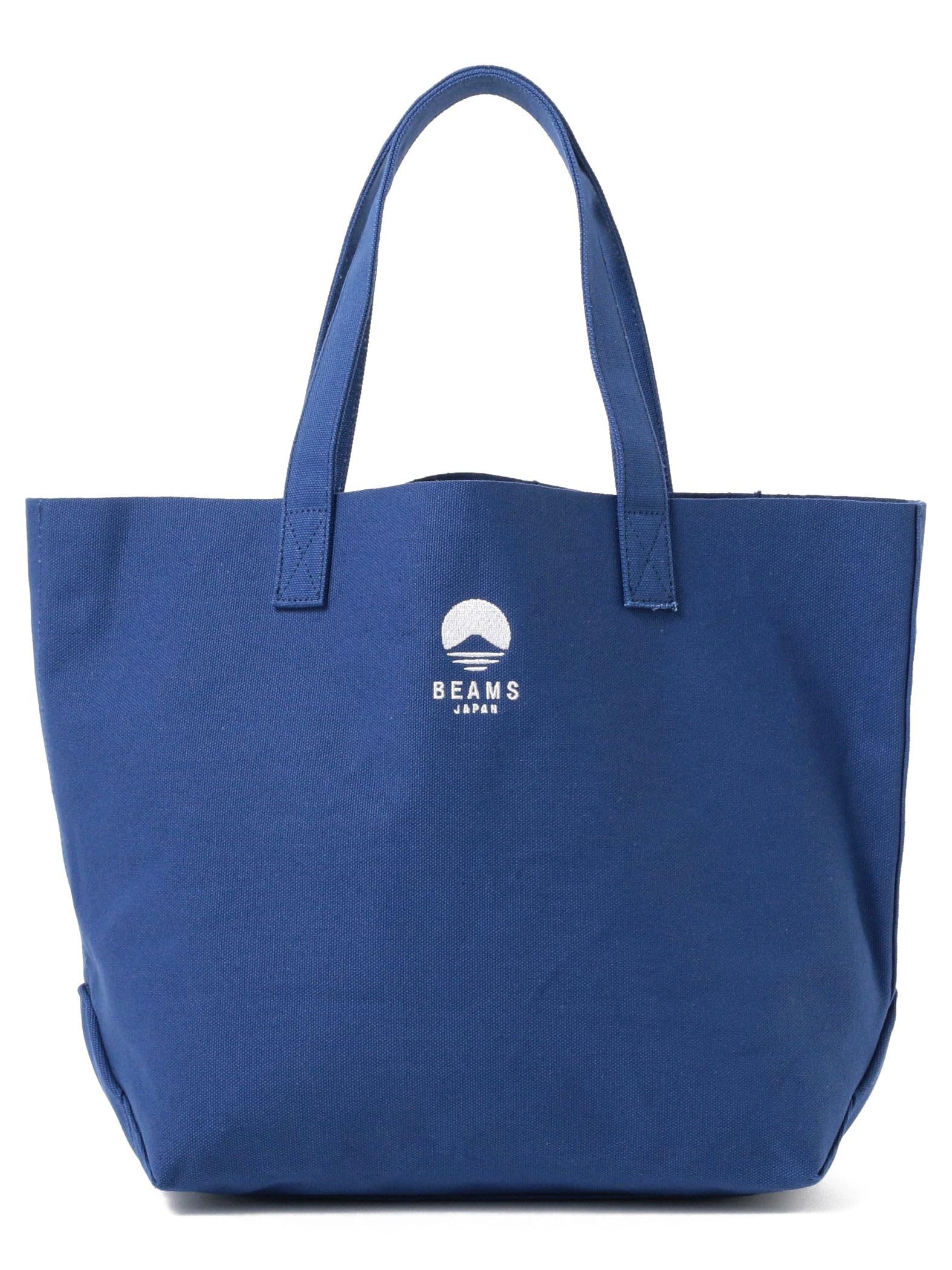 

Canvas Bag Kurashiki Canvas Custom Logo Tote Bag NAVY FREE [Beams Japan]