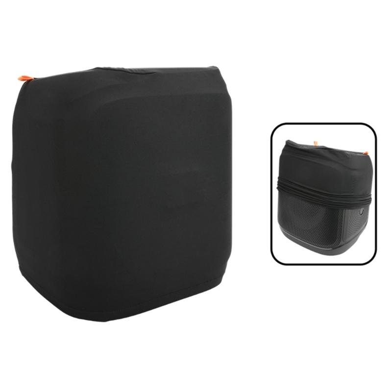 Portable Speaker Dustproof Cover With Elastics Edges Fit 2 Microphones Top Handles for Encore2 Quick Access
