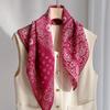 70% vlna 30% pravé hedvábí Šátek pro ženy Šály Zavinovačky Foulard vysoce kvalitní Šátky Pashmina Dámský Hijáb Bandana bufanda Pončo