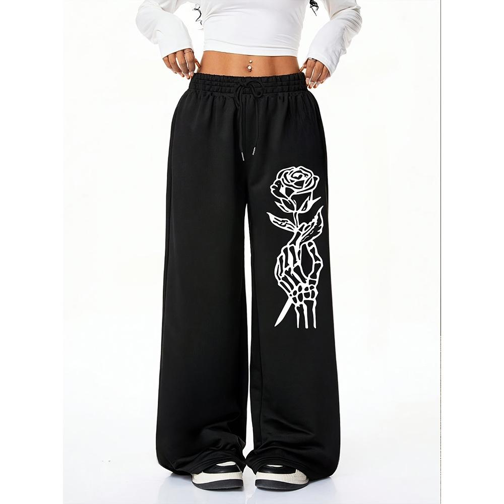 High Street Hip Hop Trend Casual Pants Men's Summer New Loose Niche Straight Versatile Long Pants