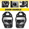 Left+Right Side Interior Ide Door Handle Chrome For Chevrolet HHR 2.4L 2.2L