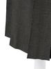 Waist yoke pleated skirt 09WFS254311GRY0