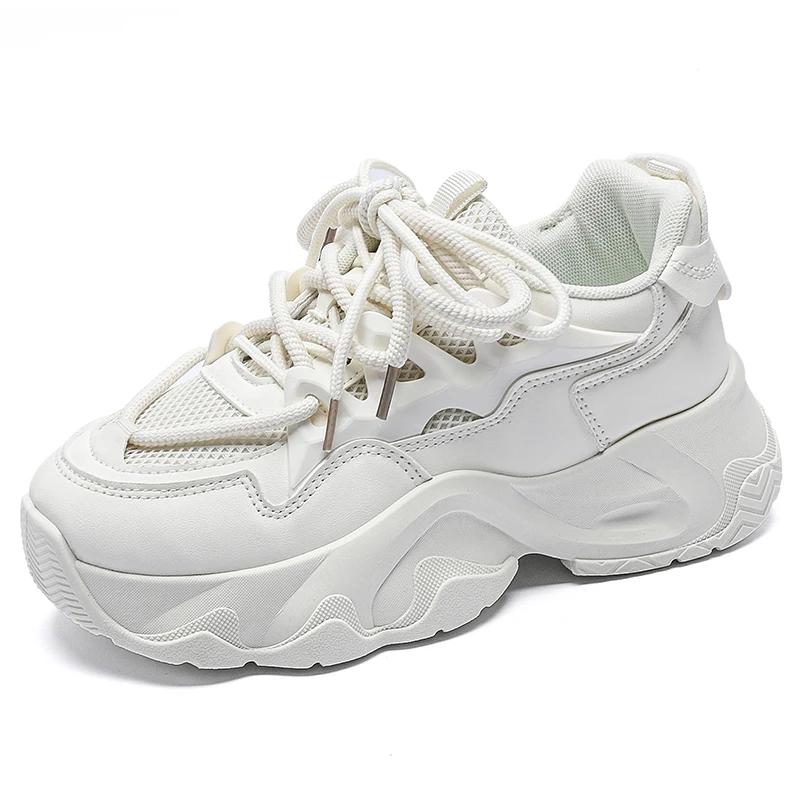 

Женские лоферы с большой подошвой, нескользящие, дышащие, для баскетбола, женские туфли на плоской подошве, женские кроссовки, спорт, люкс, мода, упражнения 40