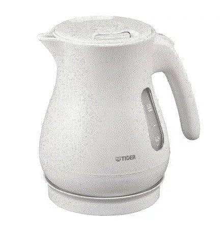 

TIGER Electric Kettle Matte White PCL-A101-WM 5SAFE+ 1.0L