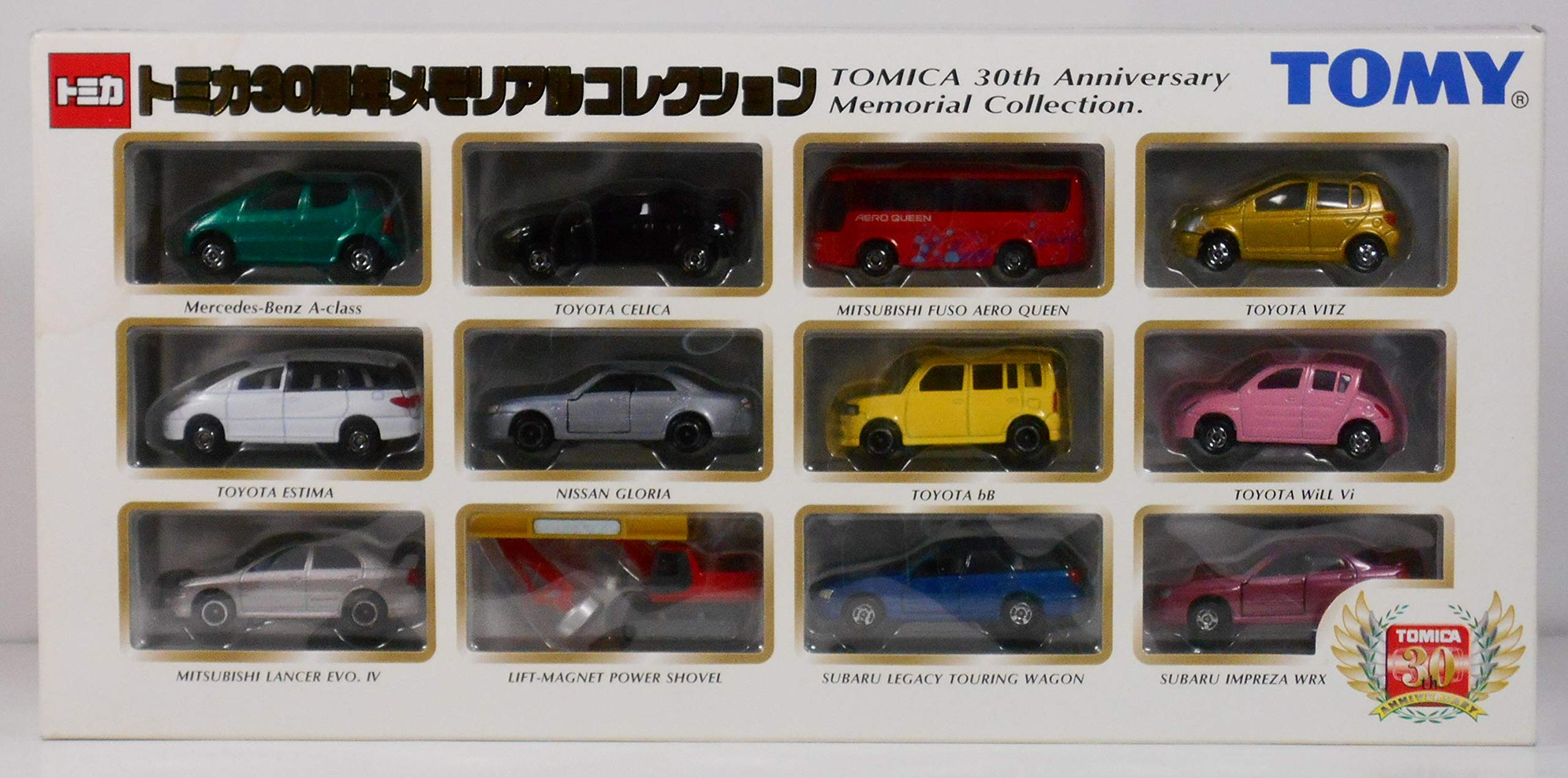 

Памятная коллекция к 30-летию Tomica