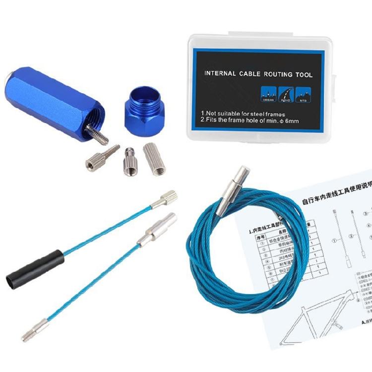 Bicycles Internal Brake Hose Routing Tool for Frame Bike Brake Cable Installation Internal Line Guide Instrument Set