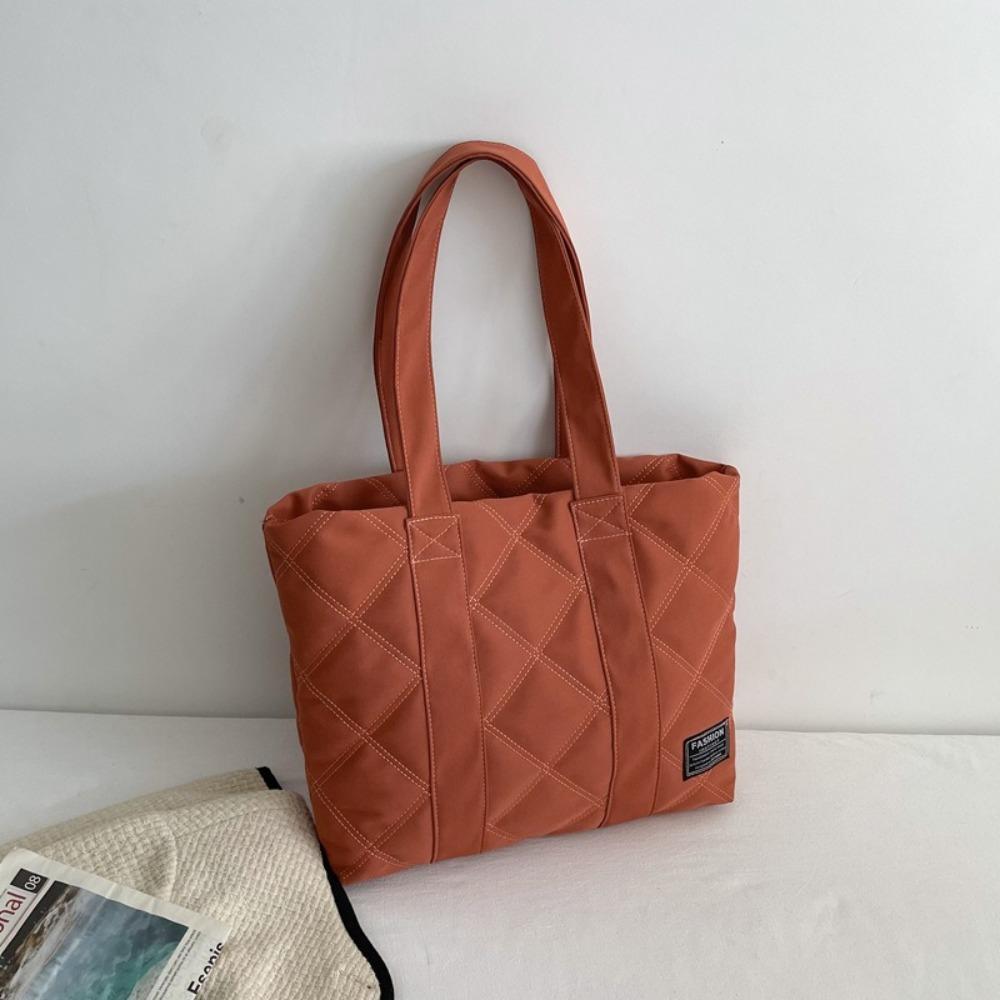 Korean Style Space Cotton Tote Bag Large Capacity Oxford Handbag Cute Shoulder Bag Lady